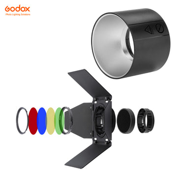 Godox (AD-R9 + BD-08) Bowens Mount Barndoor Reflector Kit